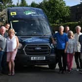 Villagers in Greatworth have taken delivery of a 16-seater minibus through a lease funded by HS2 money