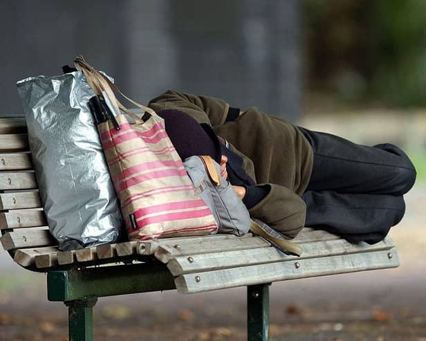 The number of homeless people using Northamptonshire Healthcare NHS Foundation Trust mental health services dropped during the first year of the coronavirus pandemic. Photo: Getty Images