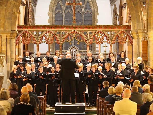 Banbury Choral Society at a pre-lockdown performance