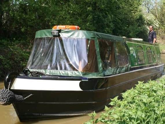 Visitors can climb aboard Tooley’s very own 39 foot purpose-built day boat the Dancing Duck to enjoy a 40-minute trip with Muddy Waters children’s author, Dan Clacher, this Saturday September 4. (Image from Tooley's Boatyard website)