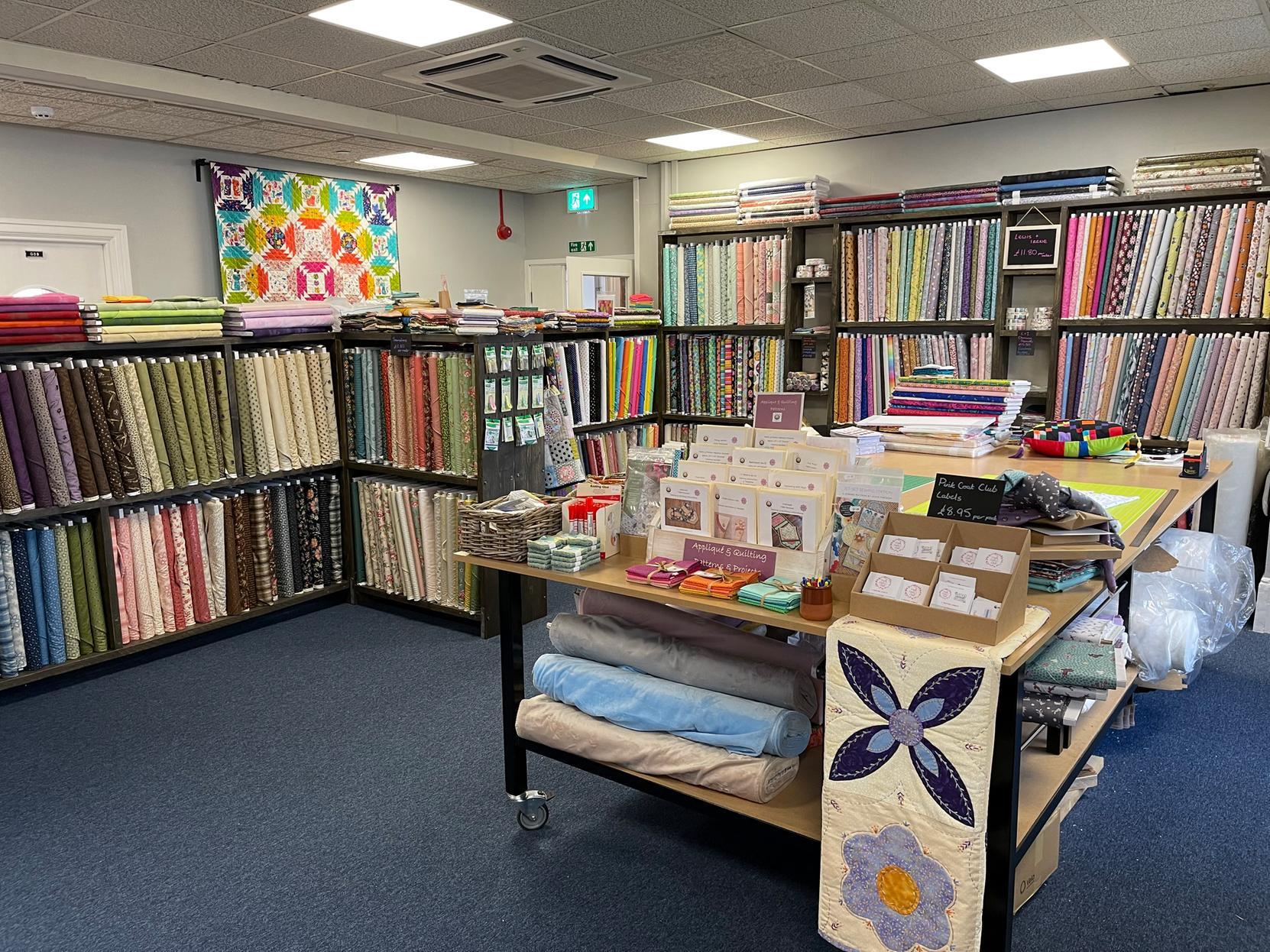 The shop quilting store
