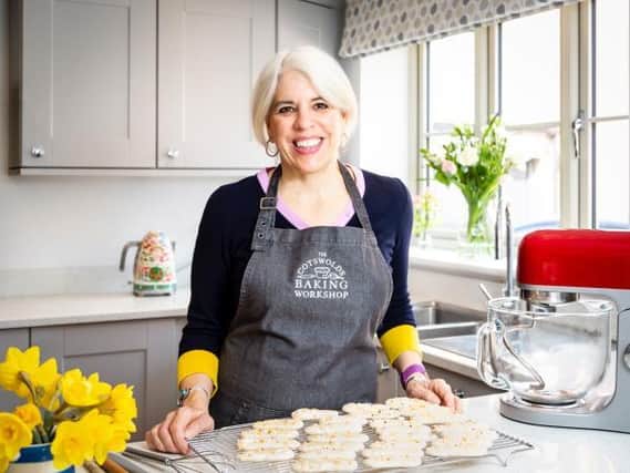 From doughnuts to baking an English afternoon tea or a gluten-free birthday cake,Susie Whitfield, offers brilliant baking workshops from her home in Shipston through the The Cotswolds Baking Workshop. (Image from The Cotswolds Baking Workshop)