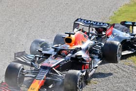 Max Verstappen and Lewis Hamilton crashed at the Italian Grand Prix, but it was the Dutchman has been penalised for his role in the crash