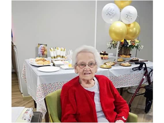 Sylvia Ashton celebrated her 100th birthday, yesterday, Monday September 13, surrounded by family friends at her home in Banbury.