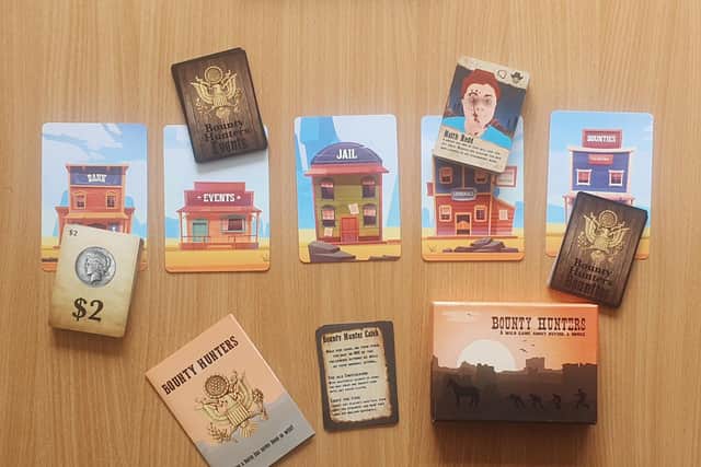 Banbury father, Mark Powell, has launched Kickstarter crowdfunding campaign for his new board game - Bounty Hunters - developed during the Covid lockdown
