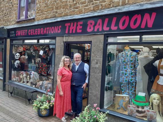 Jane and Ken Gillett mark the 25th anniversary of their business Sweet Celebrations in Banbury