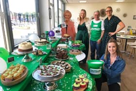 The DCS Group in Banbury hosted a Macmillan Coffee Morning event on Friday September 24. (Pictured: Georgia Pemberton, Martin Jones, Julie Price and Jasmin Vannozzi.