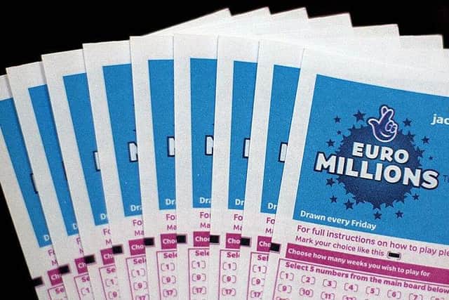 A lucky Oxfordshire woman has won £1m on the EuroMillions lottery. Picture by Getty