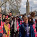 Residents from Banbury were among about 60,000 people who took to the streets of London to demand more action on climate change.
