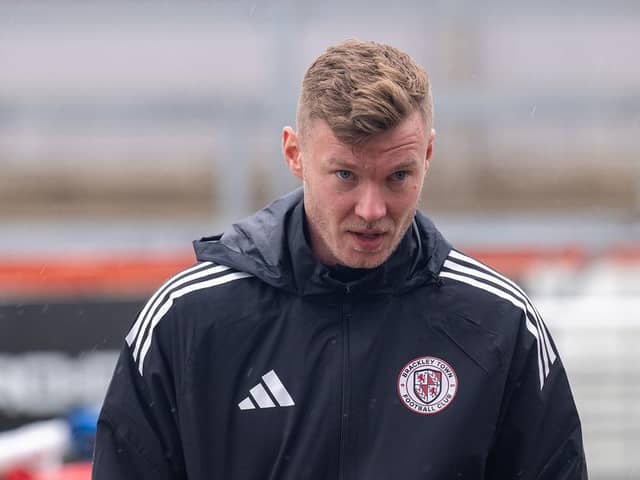 Gareth Dean retains plenty of faith in Brackley Town striker Tahvon Campbell.
