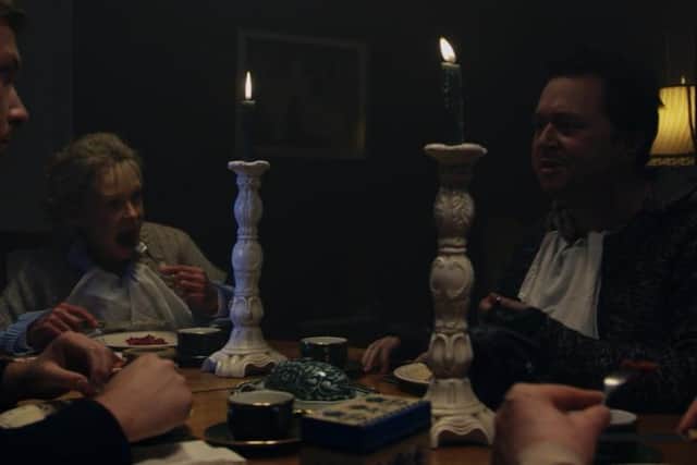 The family dinner scene, one of director James Owen's favourites in the horror movie, Bite