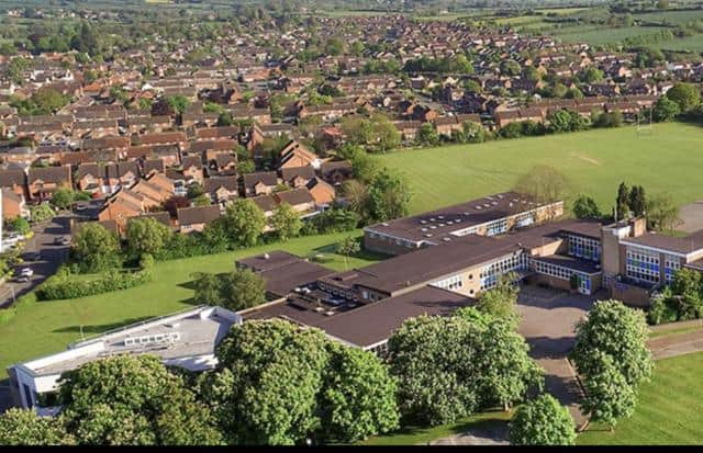 Shipston High School which is having a new allocation of funds to increase capacity