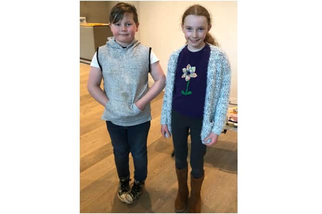 Children take part in the community event organised by the Banbury-based charity Orinoco, the Oxfordshire Scrapstore, over the Easter holidays for people to revamp their clothes. (Submitted photo from the charity)
