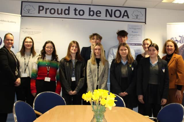 Victoria Prentis MP, enjoyed a visit to Banbury's North Oxfordshire Academy to speak to students about their future careers.