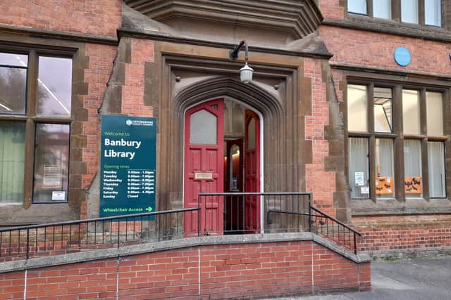The current location of the Banbury Library is in Marlborough Road, which is leased in by Oxfordshire County Council.