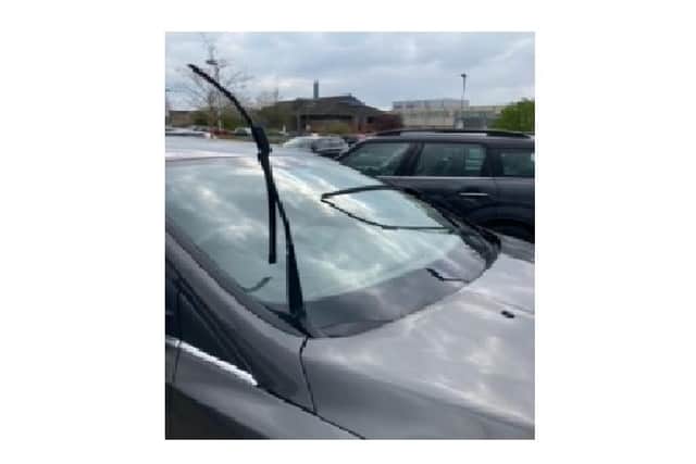 Hospital worker Michelle Howkins returned from an eight-hour shift to discover her car had been vandalised.