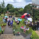 There were plenty of smiles on Saturday at the Larkrise Care Centre’s annual summer fete.