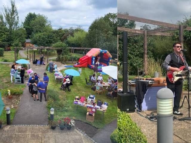 There were plenty of smiles on Saturday at the Larkrise Care Centre’s annual summer fete.