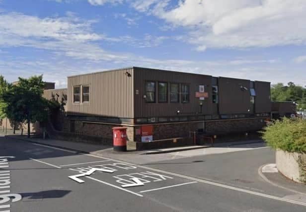 Banbury Sorting Office where mail has mounted up because of staff shortages