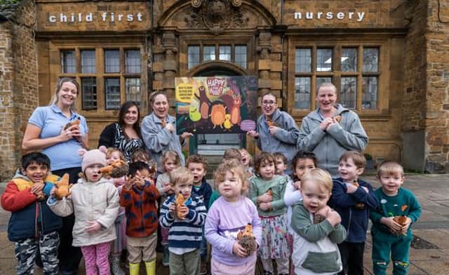 Children from Child First nursery were involved in the launch of a TV programme on toddlers' mental health