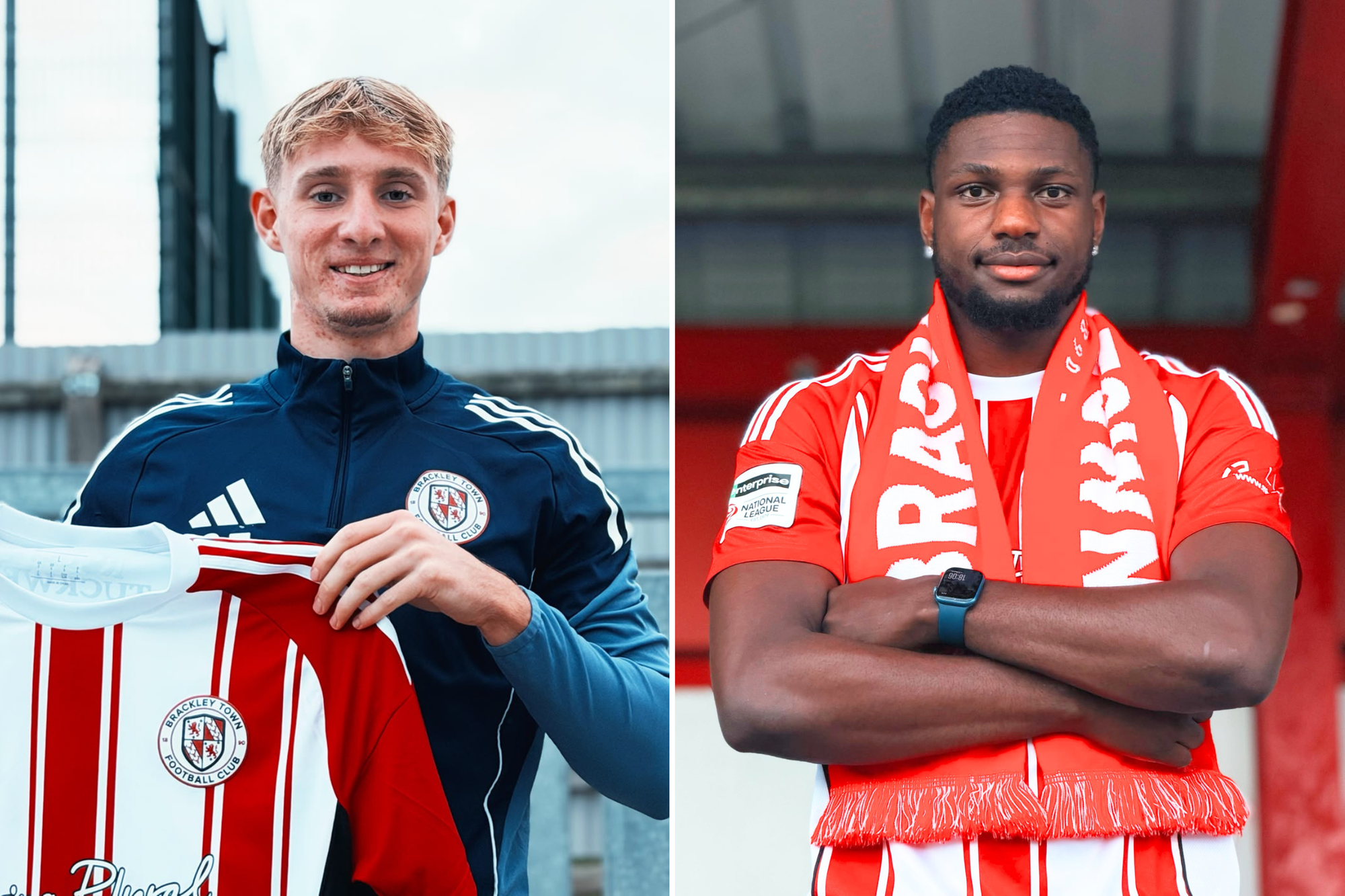 Brackley Town seal two new transfers - including loan signing from Luton Town