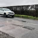The pothole in Clifton where a number of motorists have come to grief