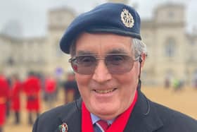 John Cantwell, 74, will be marching at the Cenotaph as part of the national Remembrance Sunday commemorations with more than 40 other blind veterans supported by Blind Veterans UK, the national charity for vision-impaired ex-Service men and women.