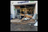 Thieves used a telehandler to steal a cash machine from a Co-op store in Shipston-on-Stour during a ram raid in the early hours of Friday morning.