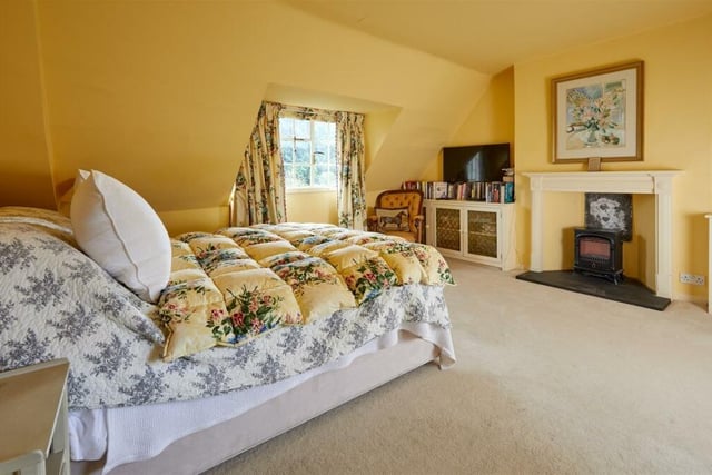 The bedrooms have plenty of space and southernly windows allow light.
