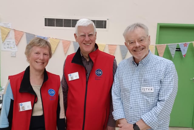 The Chaplaincy for Banbury team Janet and Robert Jones and Peter Geall.