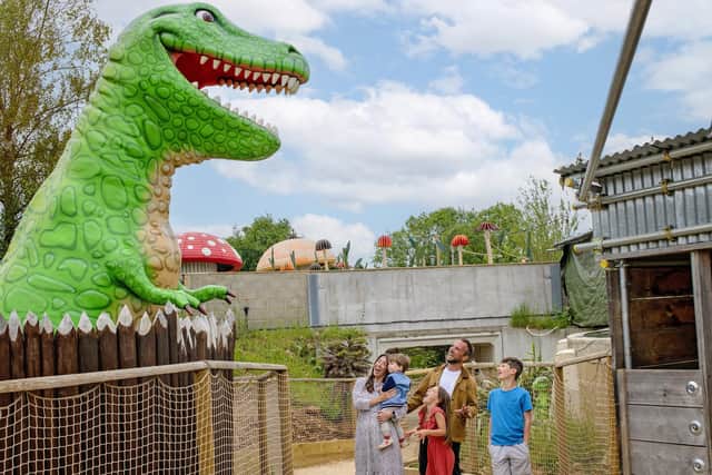 Popular attraction Fairytale Farm has unveiled a new dinosaur event for half term.