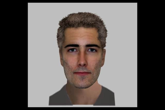 Police have released an e-fit image of a man they want to speak to in connection with an indecent exposure incident in Banbury.