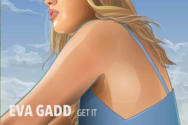 The cover of Eva Gadd's new track, Get It
