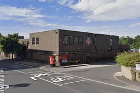 Banbury sorting office which is said to be holding a 'massive backlog' of mail