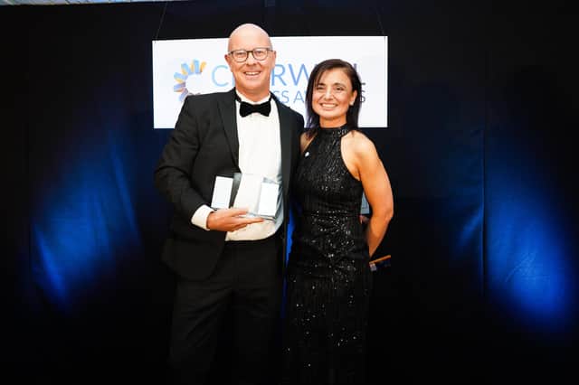 Neil Wild, director of Wild Property Consultancy, was chosen as the inaugural winner of the Becky Moyce Tribute Award at the Cherwell Business Awards.