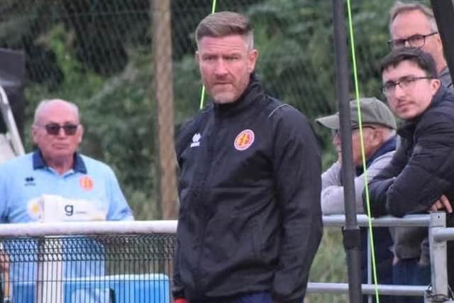 Banbury United boss Kelvin Langmead