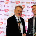 Sam Smette chair of Horton Radio received the silver award at the National Hospital Radio Awards.