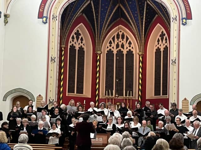 Singers from across Banbury came together for a special concert to raise funds for the restoration of the St John's historic organ. (Photo credit: James Dyer)