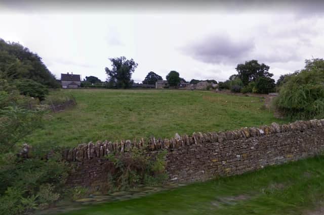 Councillors have rejected plans to build homes on this area of green space in Enstone. Photo: Google Street View