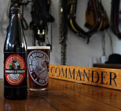 Command and Conquer - the ale made to commemorate Commander, the brewery's Shire horse