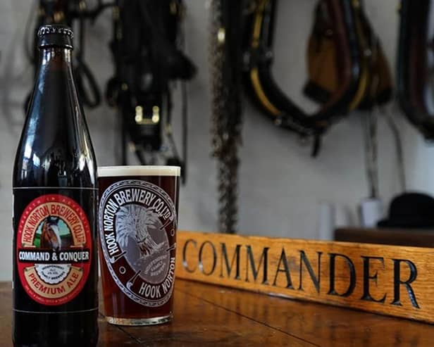 Command and Conquer - the ale made to commemorate Commander, the brewery's Shire horse