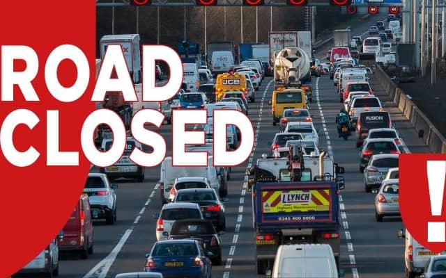 The M40 is expected to be closed for some time after a crash at Junction 8 near Oxford