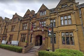 The Whately Hall Hotel, which has become a temporary home for young refugees, aged four to 17-years-old