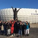 Futures students at the Allianz Arena