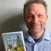 Author Euan McCall who has published his first children's adventure book, The Swan Island Boy