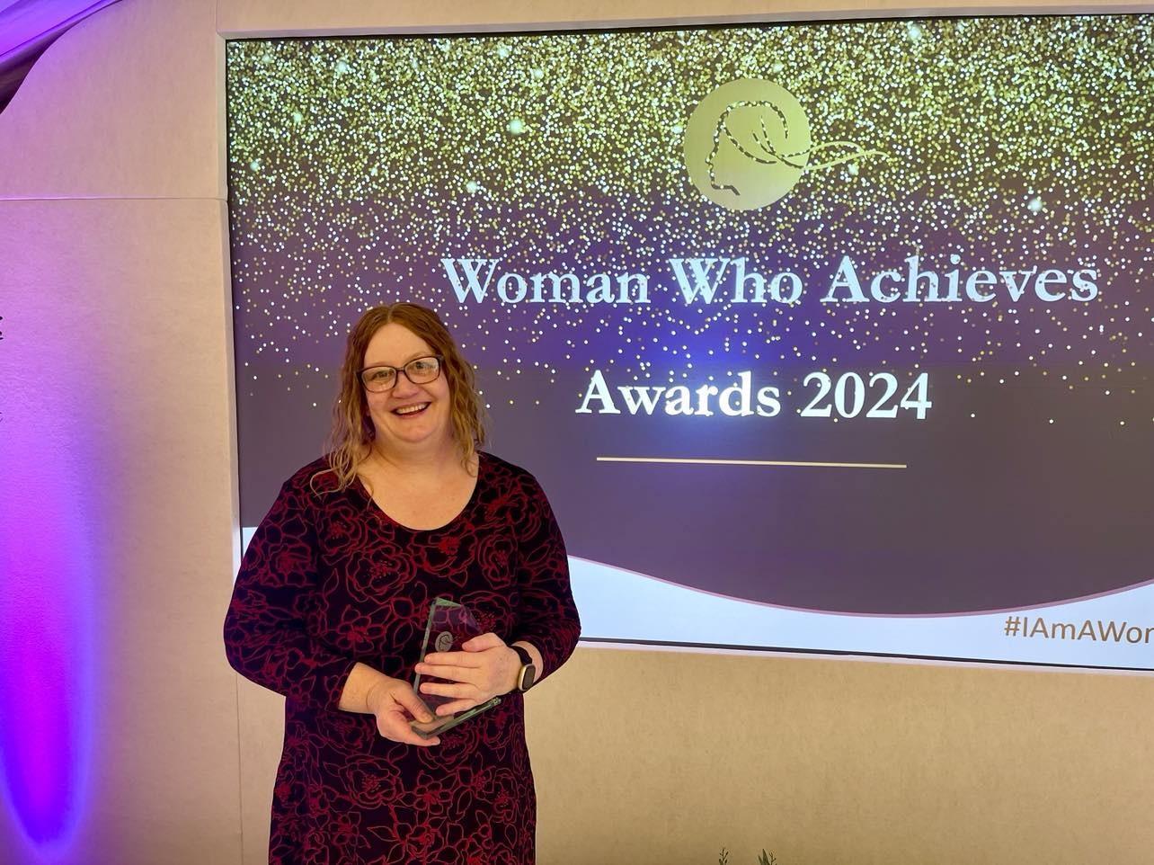 ADHD Oxfordshire businesswoman celebrates winning a Woman Who Achieves Award - Vimarsana News