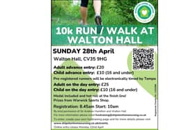 On Sunday April 28, Shipston Home Nursing will be hosting its popular 10K run/walk, starting and finishing at Walton Hall in Wellesbourne. Photo supplied