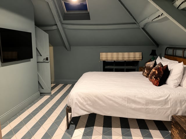 The property has three bedrooms.