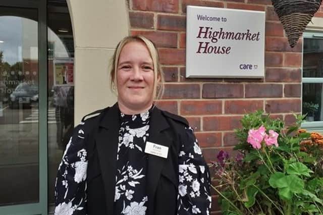 Francesca Cowley, home manager at Care UK’s Highmarket House, has been named as a finalist in the manager category of the National Care Awards,