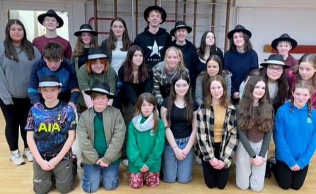 Bodicote Youth Drama Group - the cast of Guys and Dolls